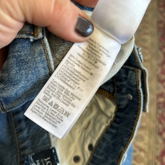 J crew jeans high rise classic vintage  mom style jeans‎ size 26 NEW - Picture 7 of 7